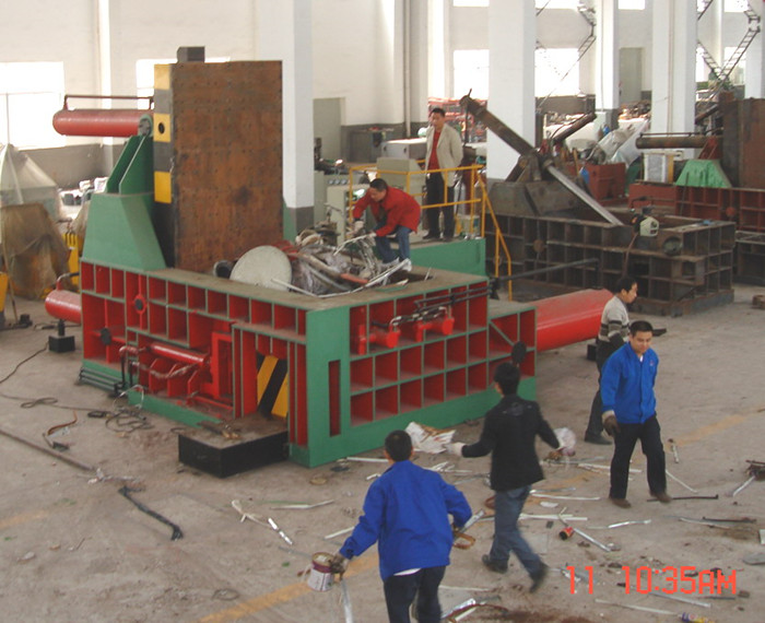 Y81-250 metal scrap hydraulic baling press machine
